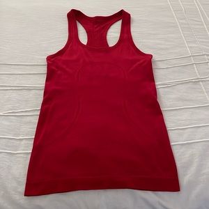 Swiftly tech racerback lululemon red size 2